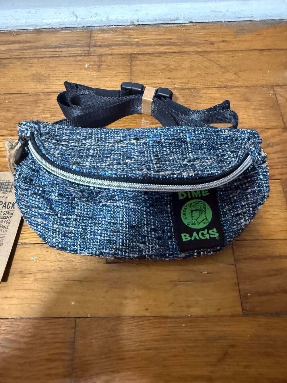 Dime Bags Stash Pack Glass Blue Hempster Fanny Pack